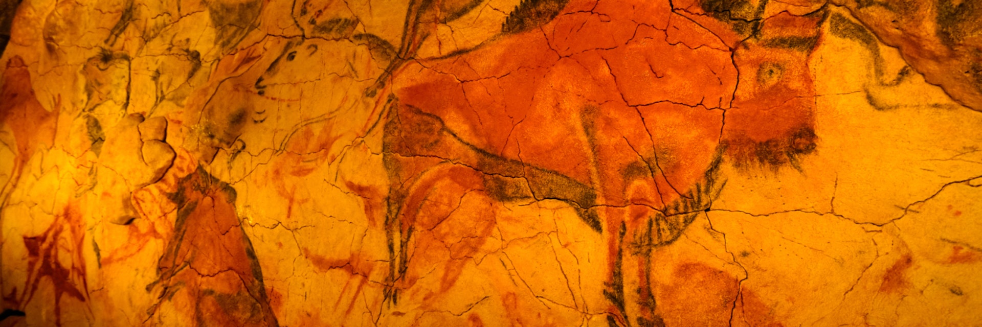 ALTAMIRA, SPAIN -10 JUN 2017- The National Museum and Research Center of Altamira is a museum with replica of the cave of Altamira with its prehistoric rock art. It is a UNESCO World Heritage Site.; Shutterstock ID 664589344