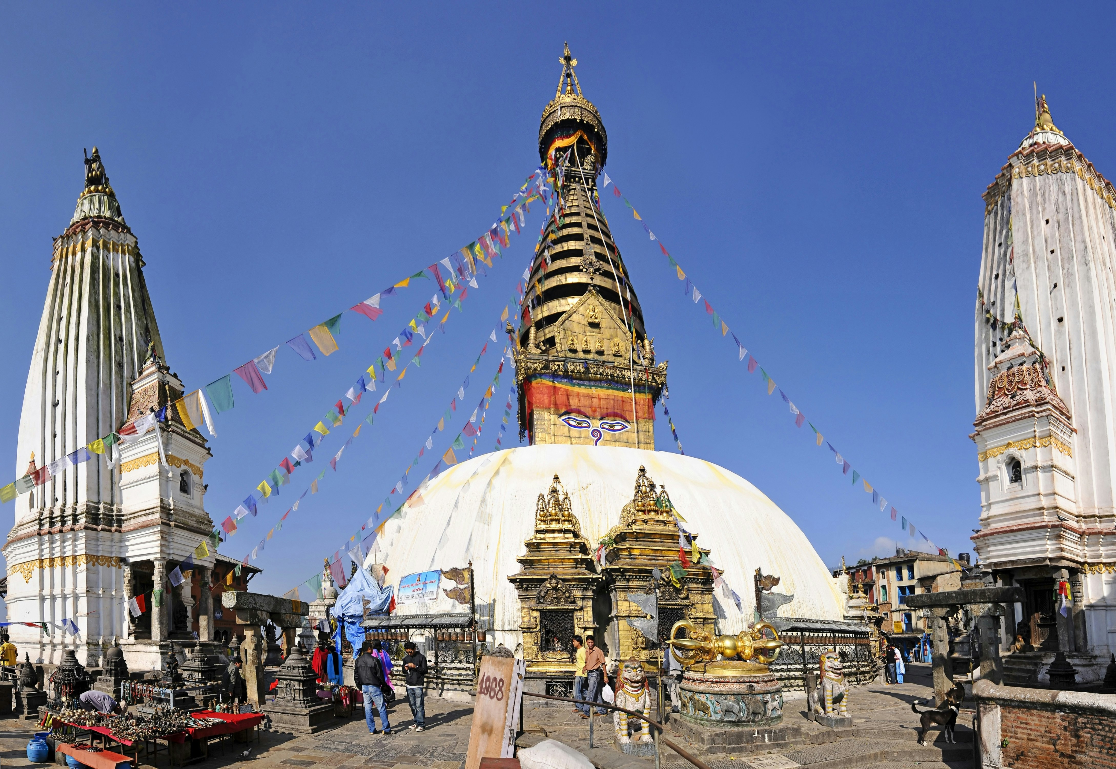 Swayambhunath stupa in Kathmandu