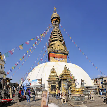 Swayambhunath stupa in Kathmandu