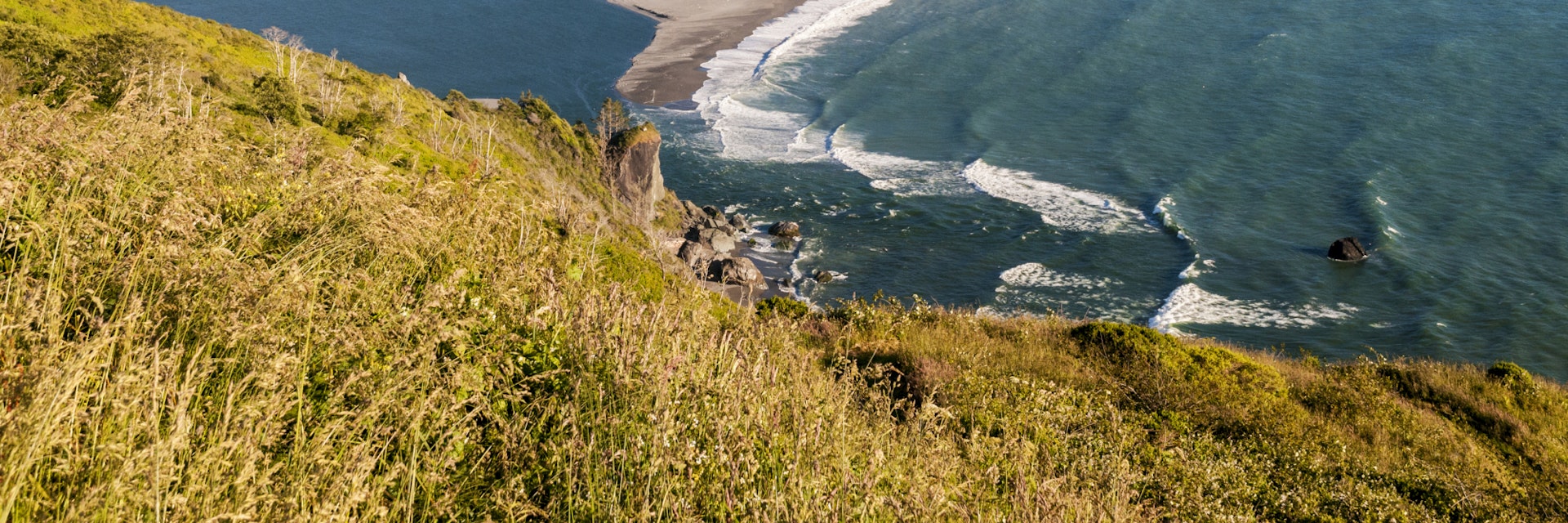 California, Requa, Pacific Ocean Coast, Klamath River Overlook
