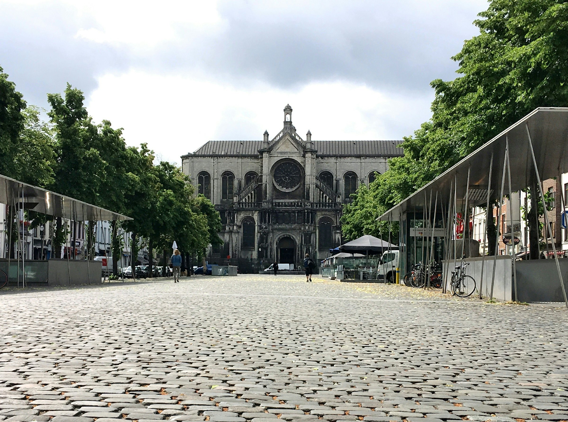 Sainte Catherine church from the square