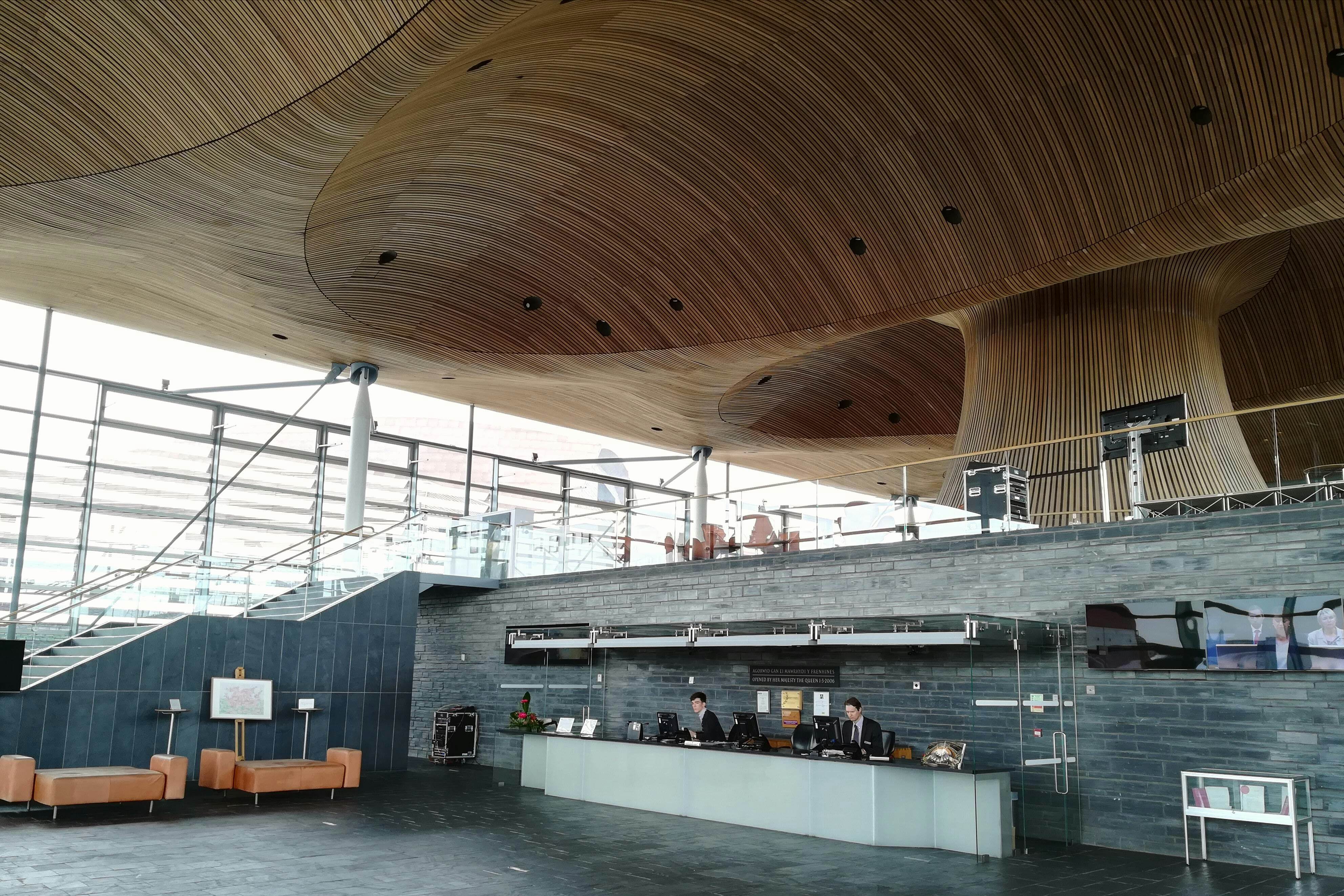 Inside the Senedd