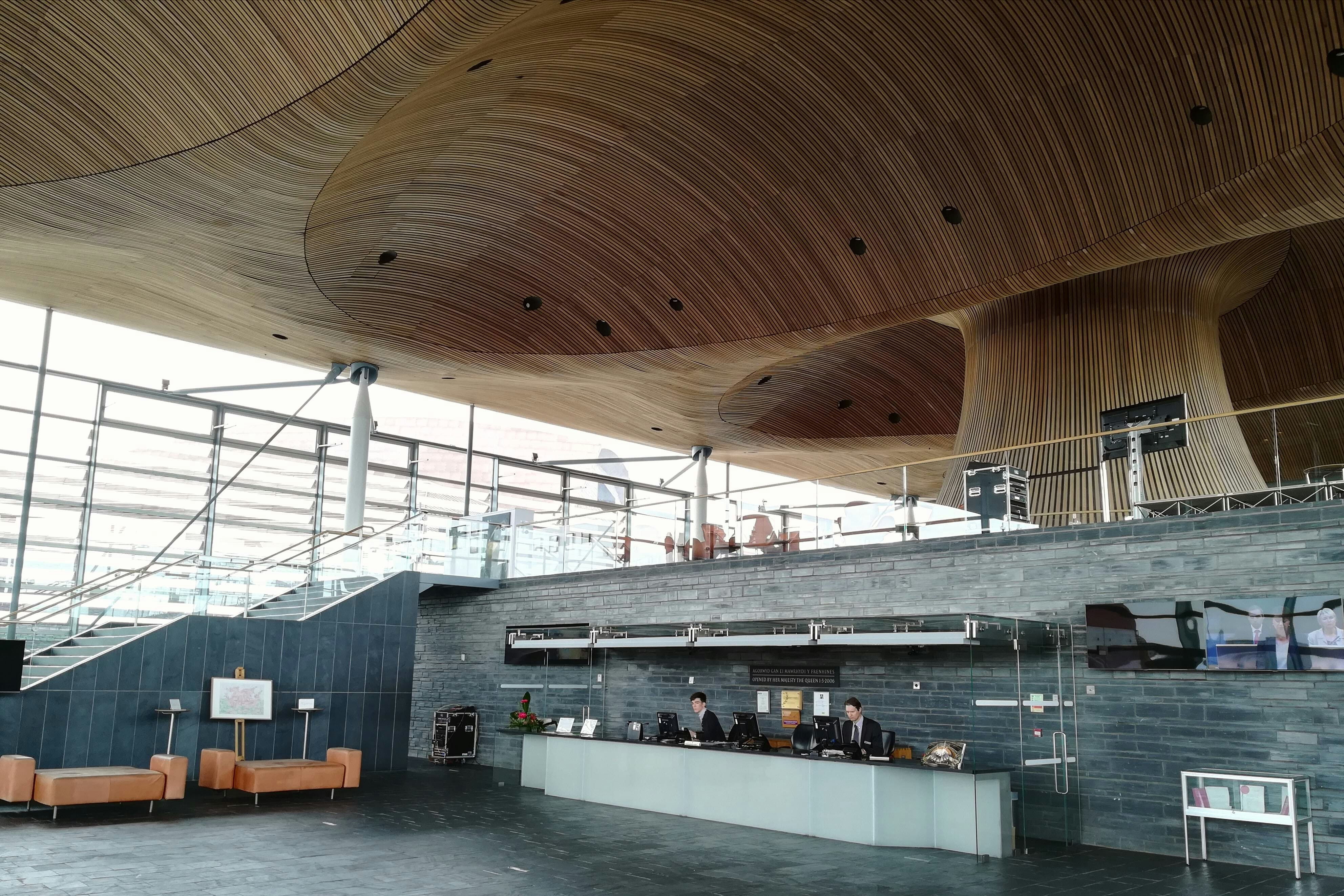 Inside the Senedd