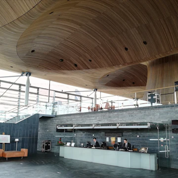 Inside the Senedd