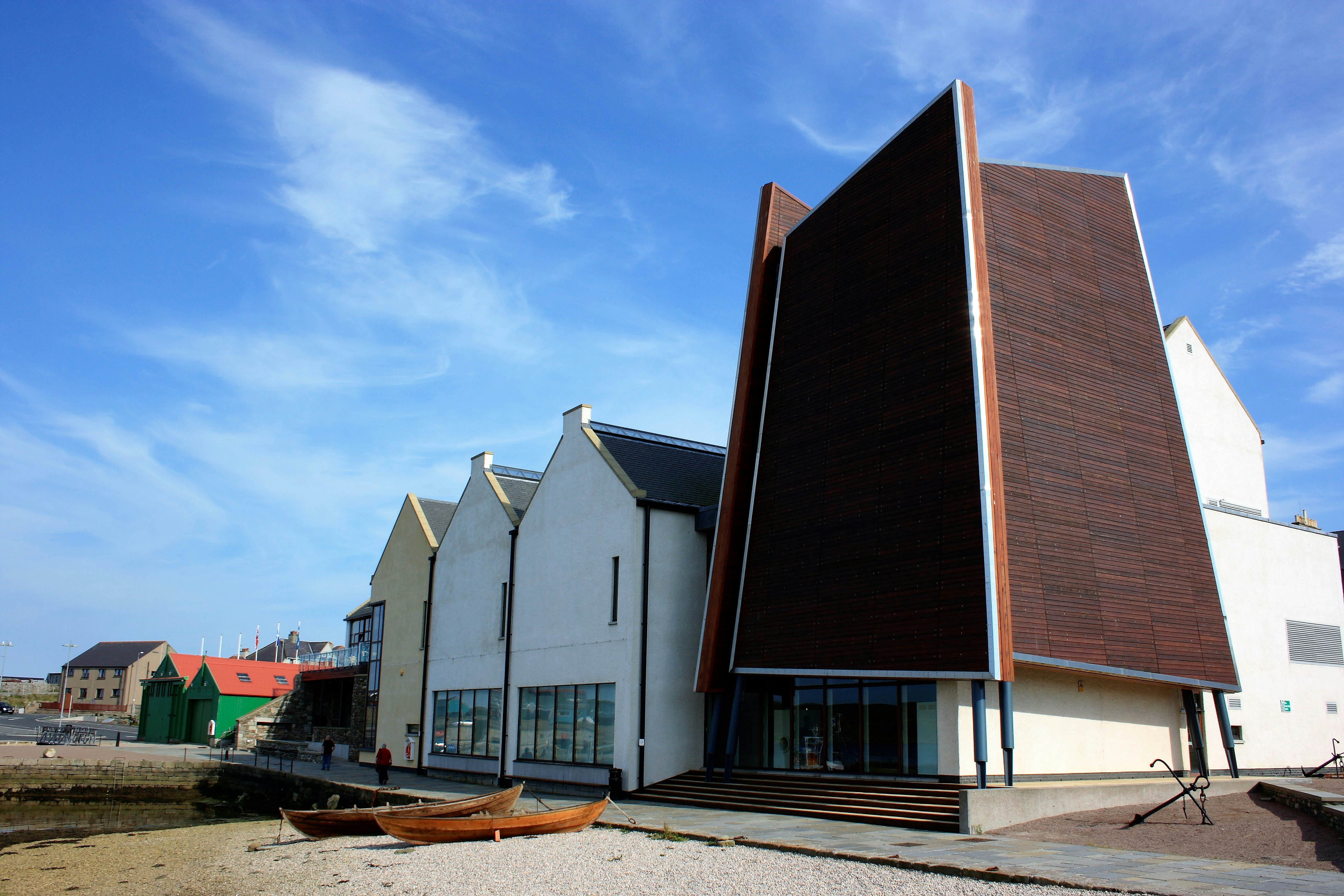Hay's Dock is the last remaining area of original dock on the Lerwick waterfront and a category B listed building. It now houses the Shetland Museum. Lerwick is the main port and city of the Shetland Islands.