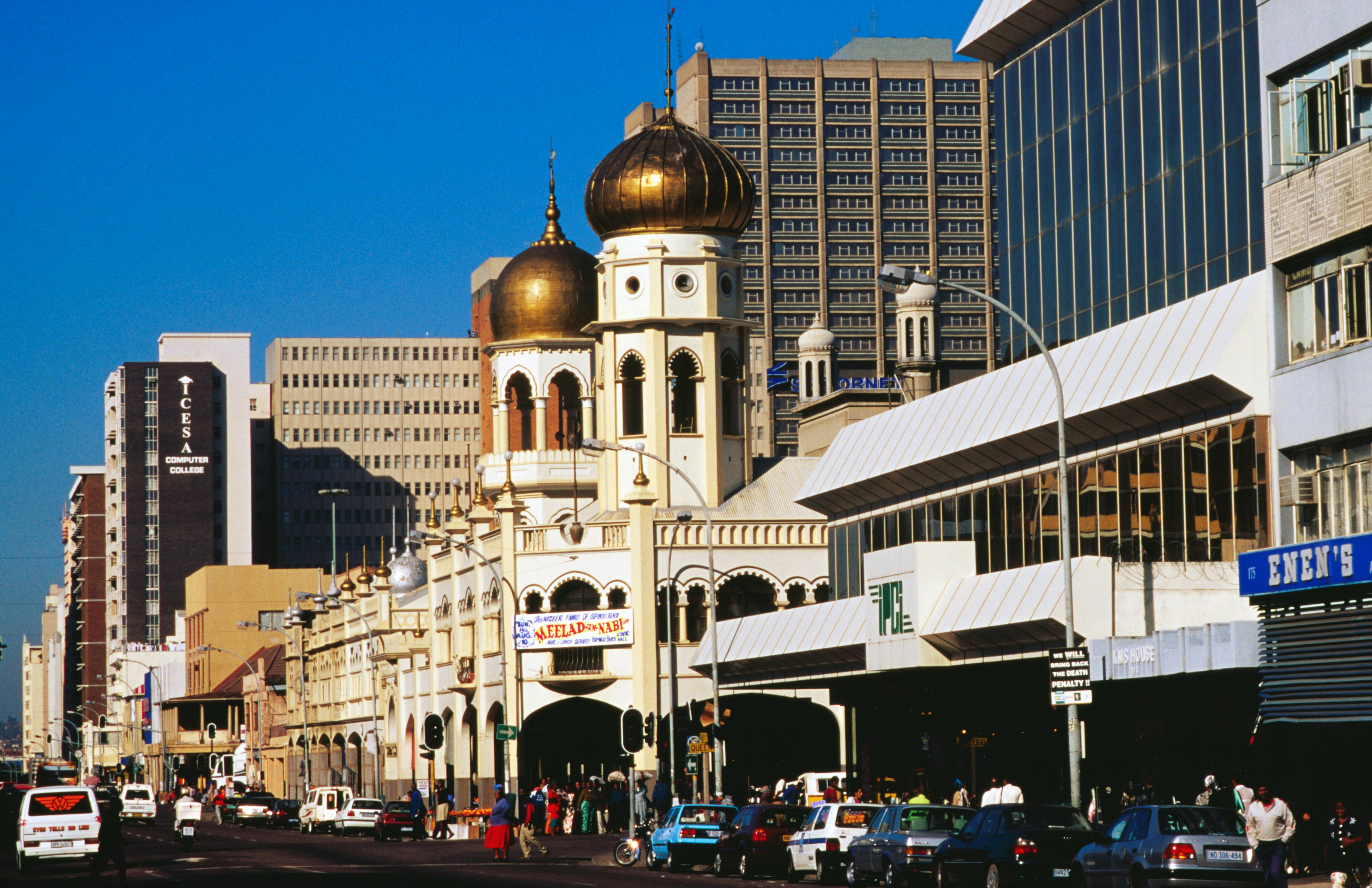 Juma Mosque, Indian area.