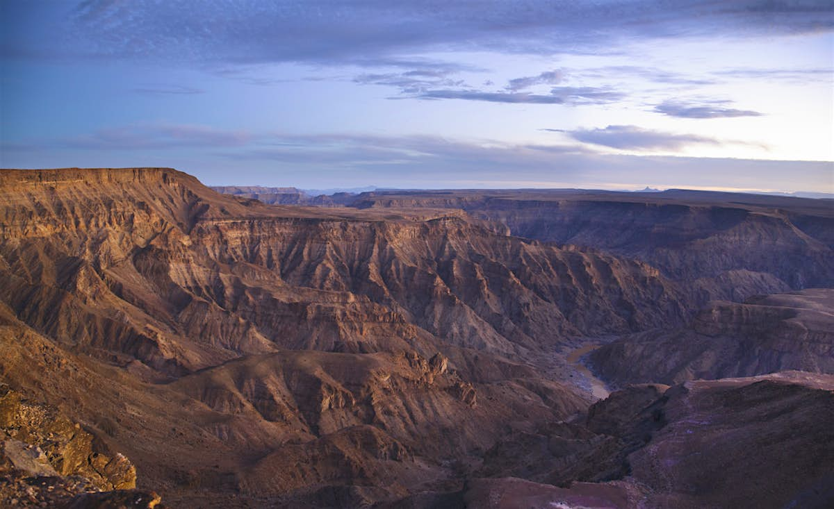 Fish River Canyon Namibia Attractions Lonely