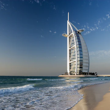 United Arab Emirates. Dubai City. Burj Al Arab Hotel