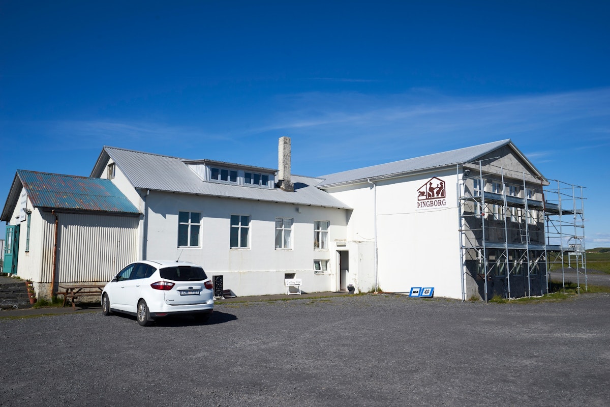 Þingborg, wool workshop, interior and exterior