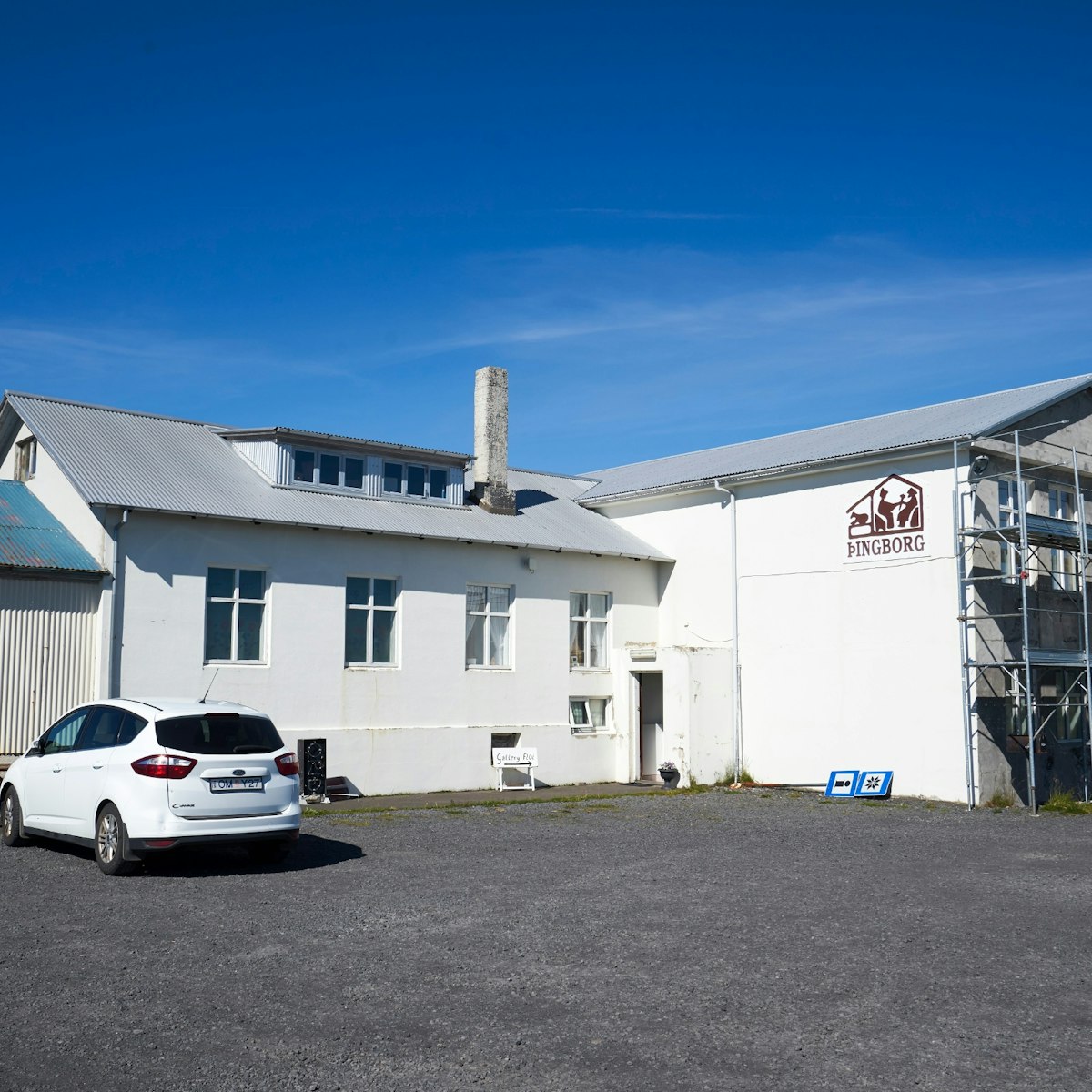 Þingborg, wool workshop, interior and exterior
