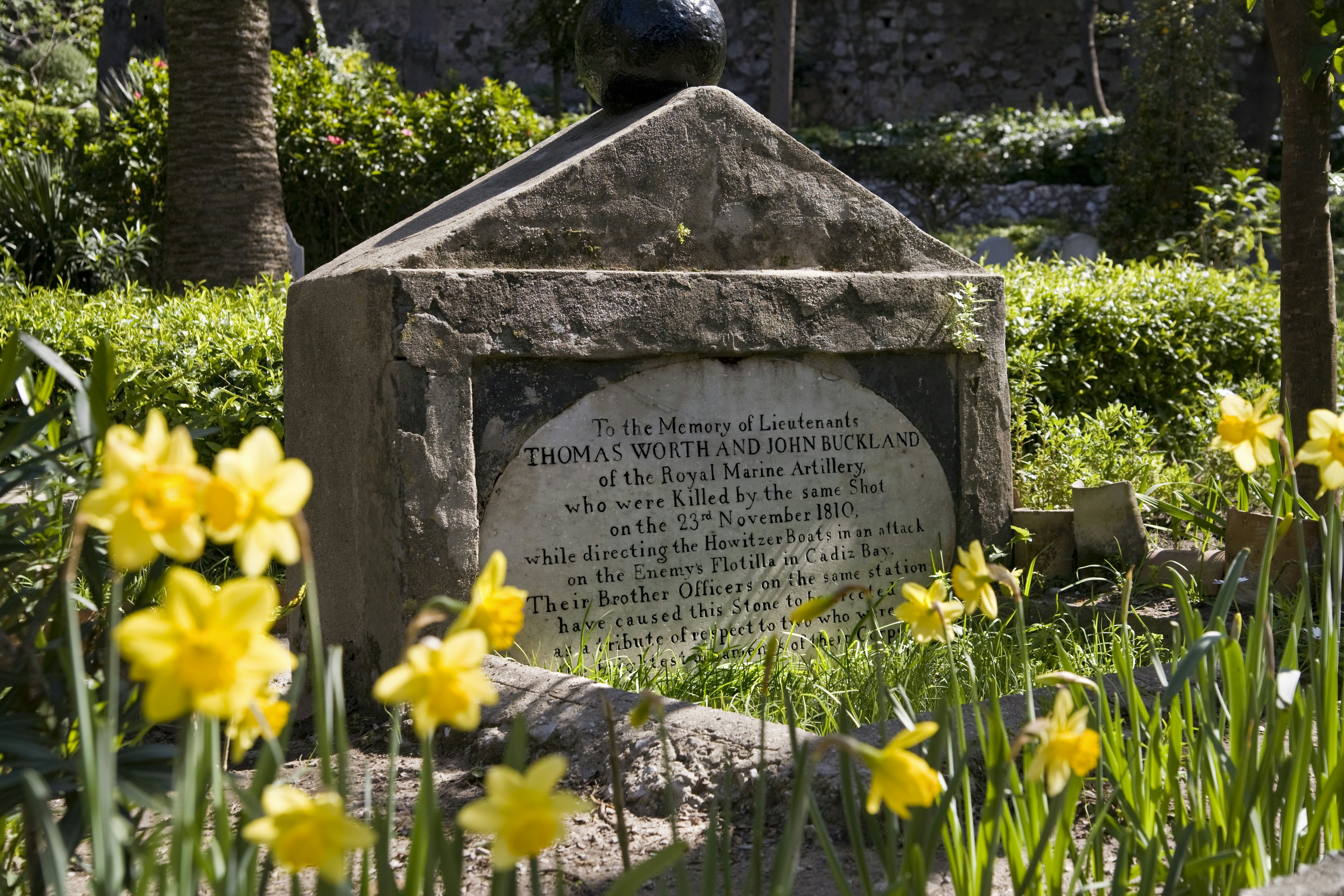 Trafalgar Cemetery, Gibraltar, Europe, May 2009