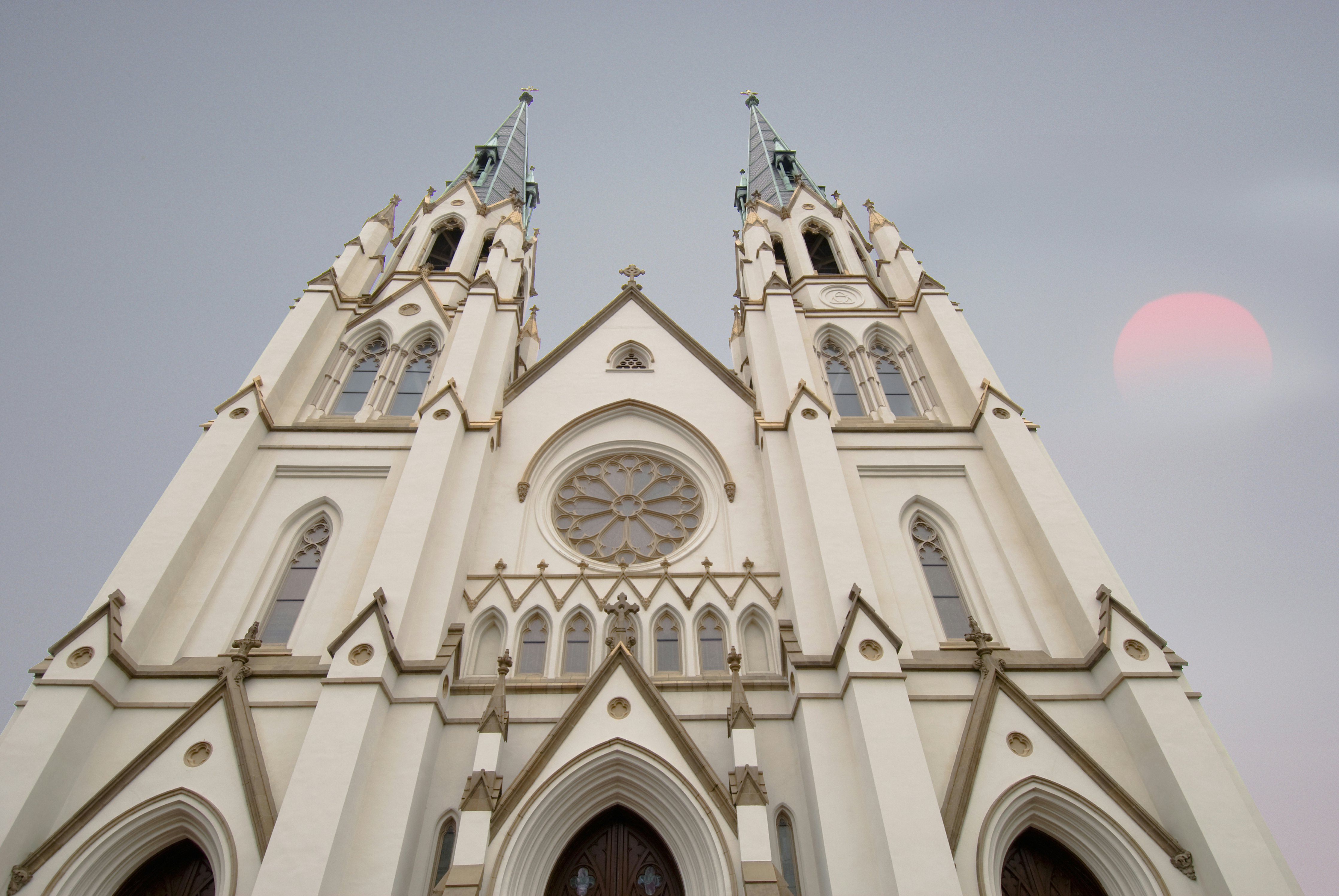 THE CATHEDRAL OF ST JOHN THE BAPTIST.SAVANNAH, GEORGIA.