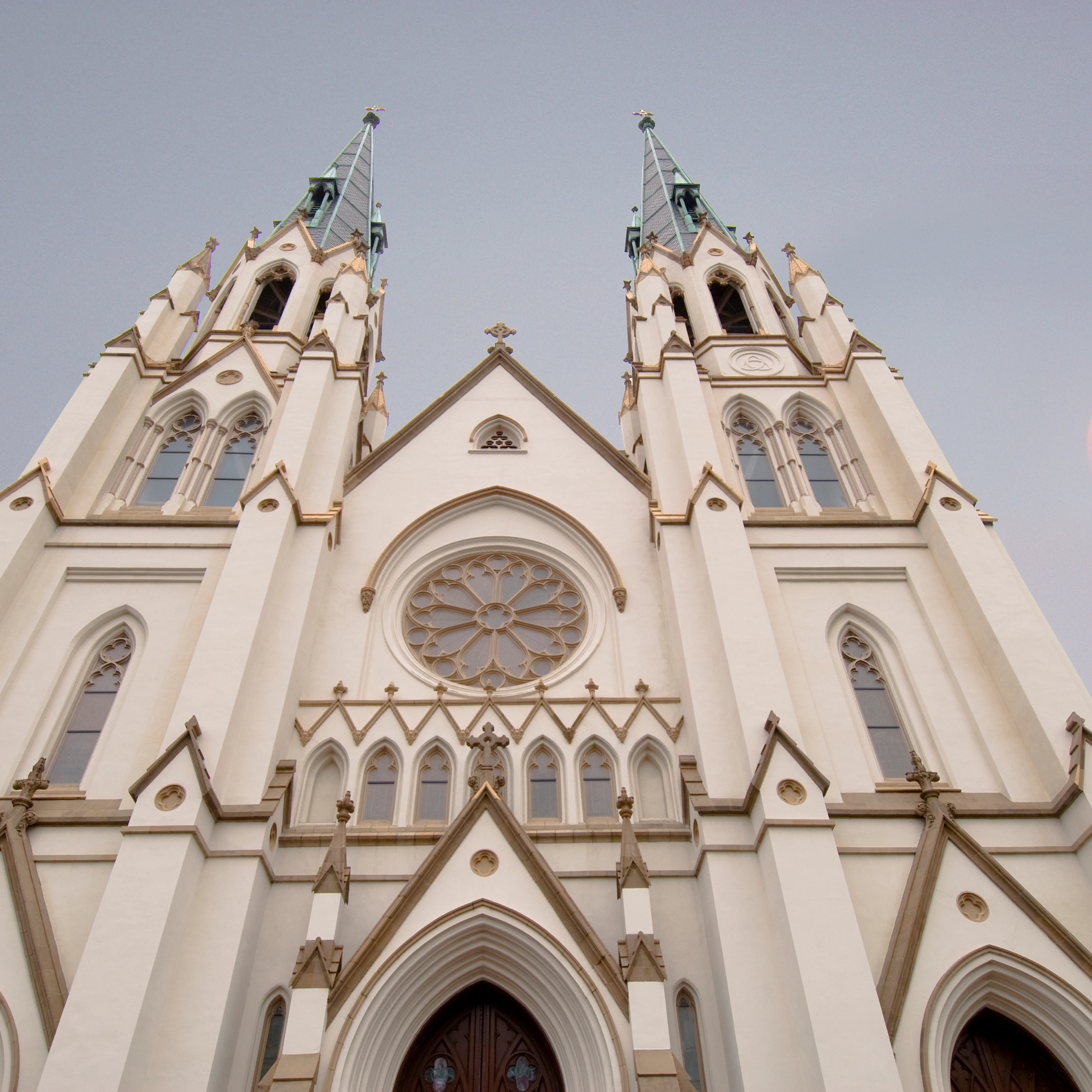 THE CATHEDRAL OF ST JOHN THE BAPTIST.SAVANNAH, GEORGIA.