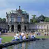 The Zwinger Palace, baroque architecture