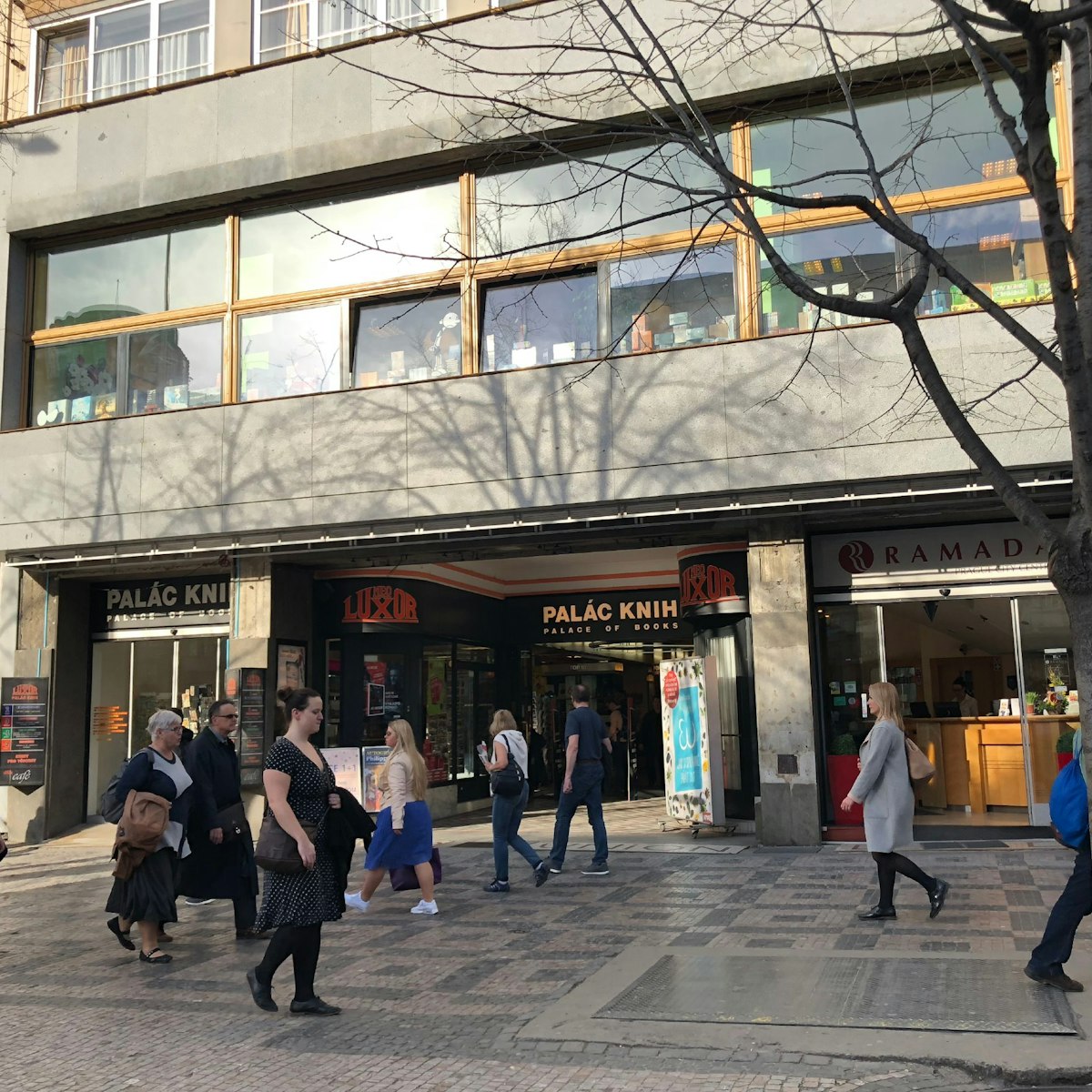 NeoLuxor bookshop exterior