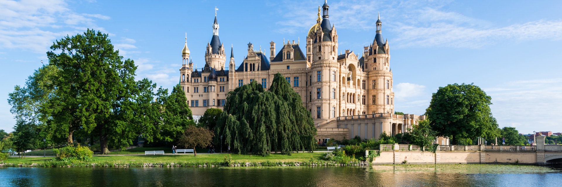 Schwerin Castle, Schwerin, Germany; Shutterstock ID 418483972; Your name (First / Last): Gemma Graham; GL account no.: 65050; Netsuite department name: Online Editorial; Full Product or Project name including edition: Northern Germany destination page
