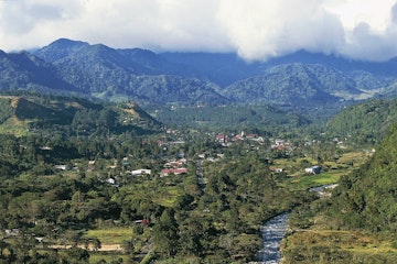 PANAMA - MAY 05: The small town of Boquete and the Caldera River, Chiriqui Province, Panama. (Photo by DeAgostini/Getty Images)