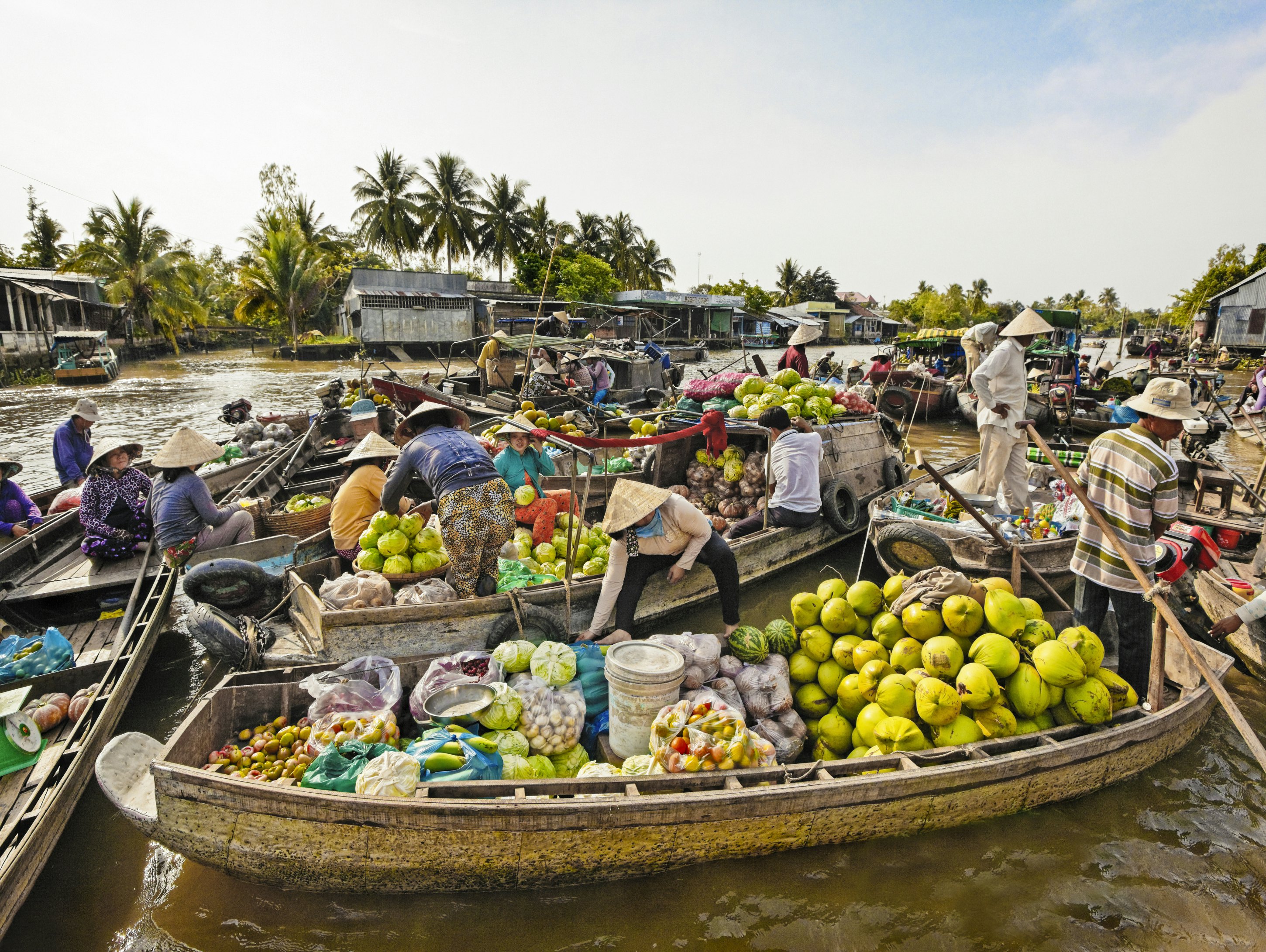 Phong Dien floating market