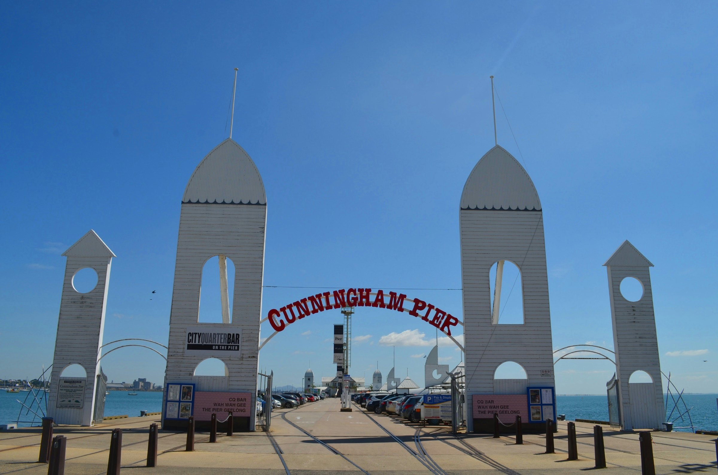 Cunningham Pier entry