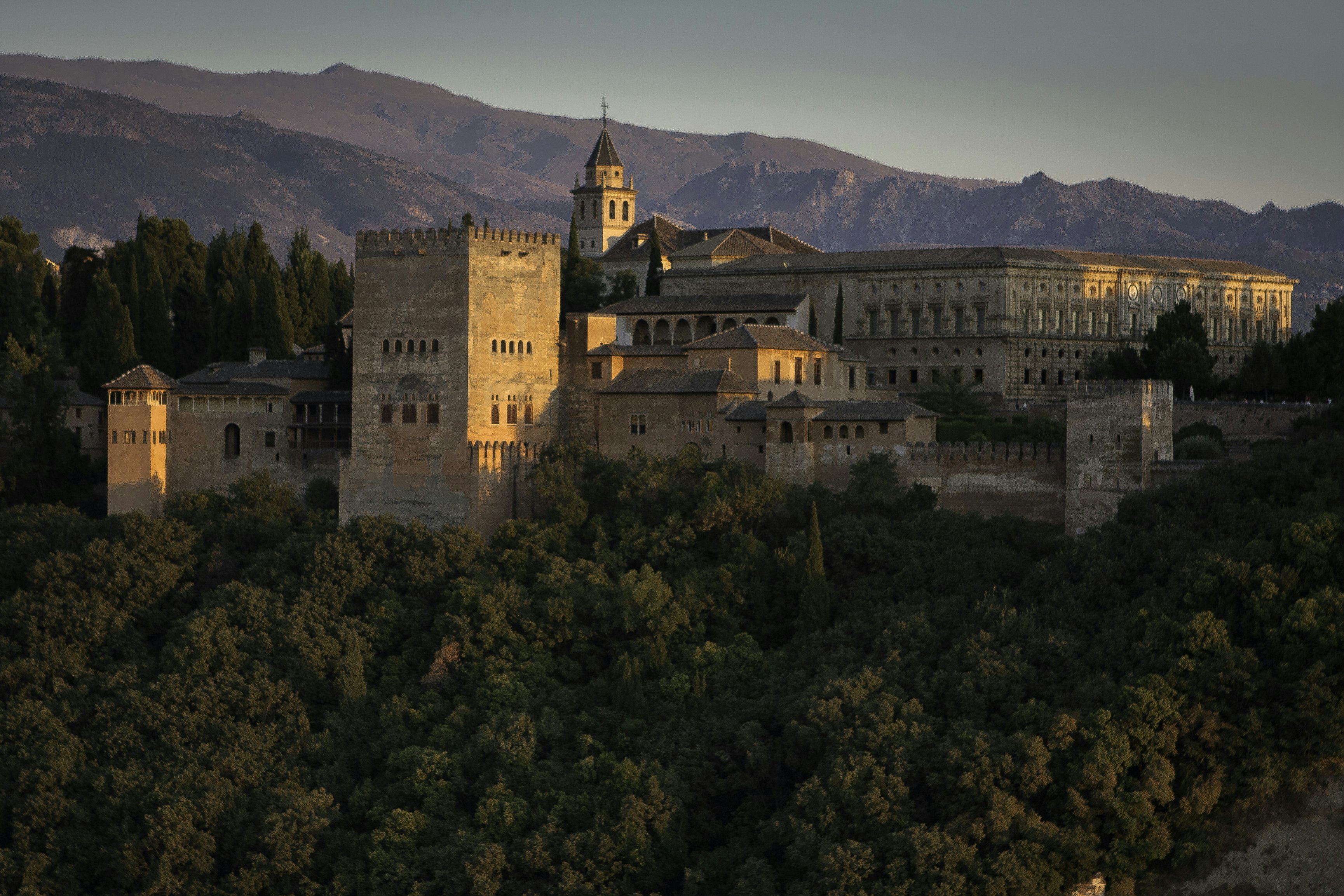 Alhambra sunset