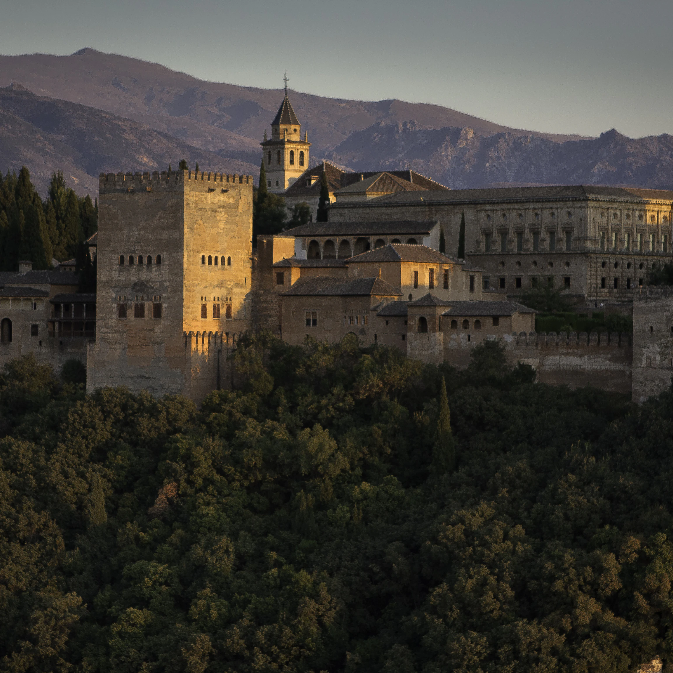 Alhambra sunset