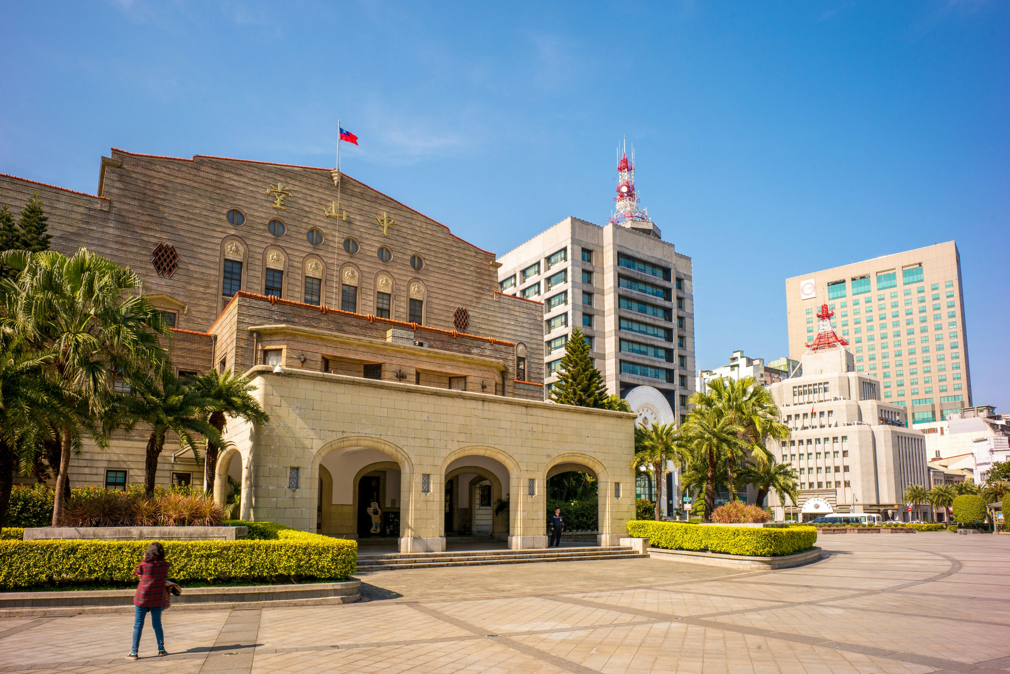 Zhongshan Hall in Taipei city