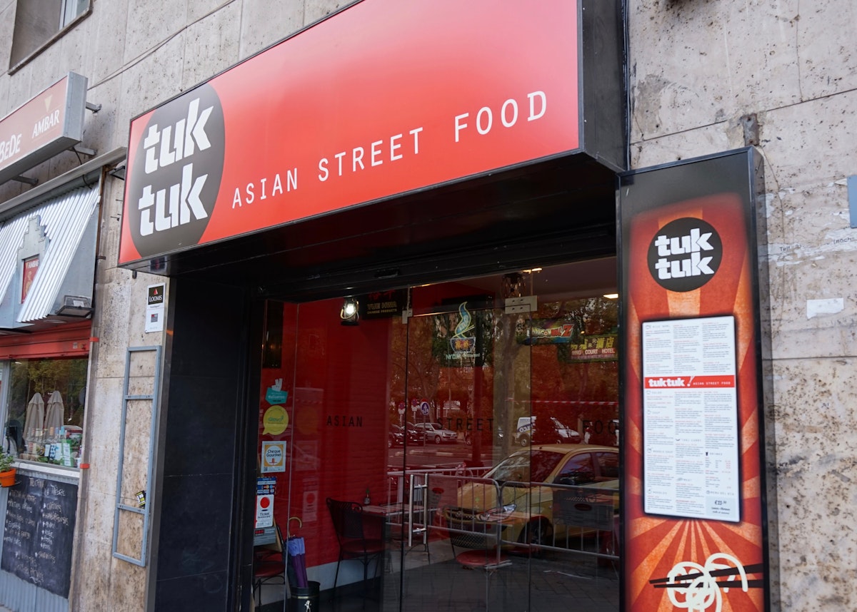 Tuk Tuk Asian Street Food's facade