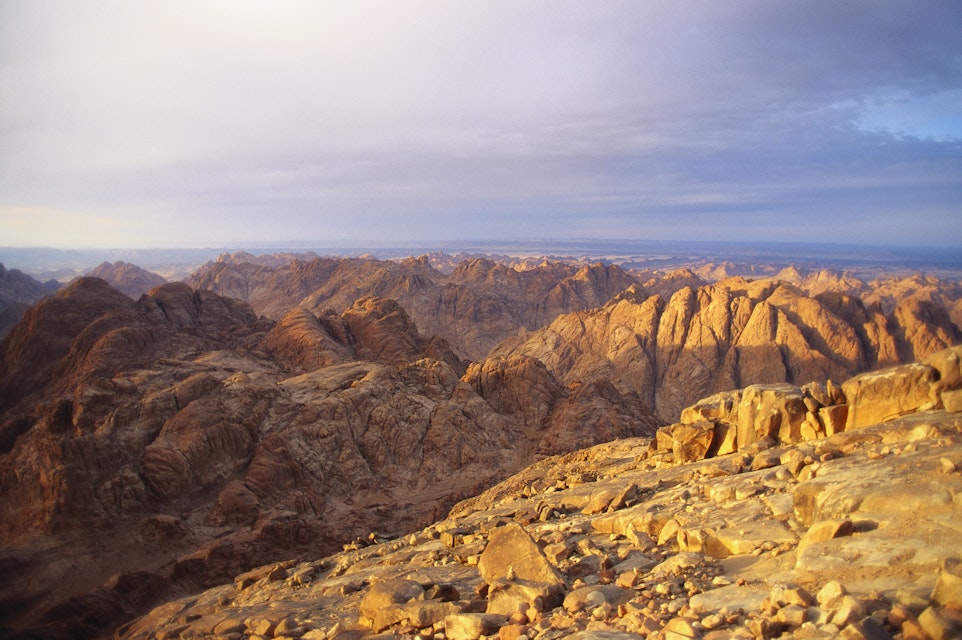 Mt Sinai, Sinai Desert, Egypt, Africa