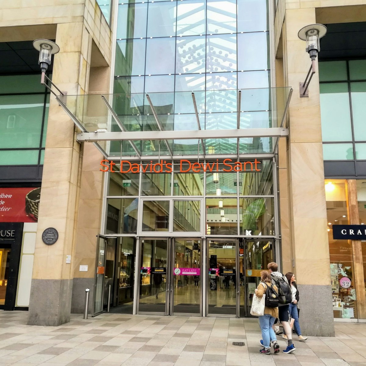 St David's shopping centre.