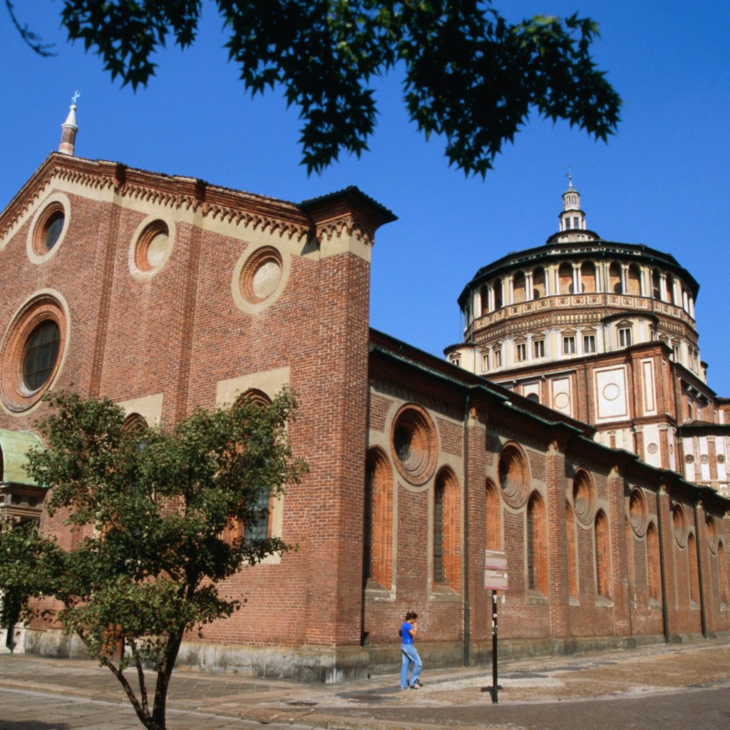 Exterior of Chiesa Santa Maria delle Grazie.