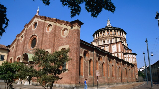 Exterior of Chiesa Santa Maria delle Grazie.