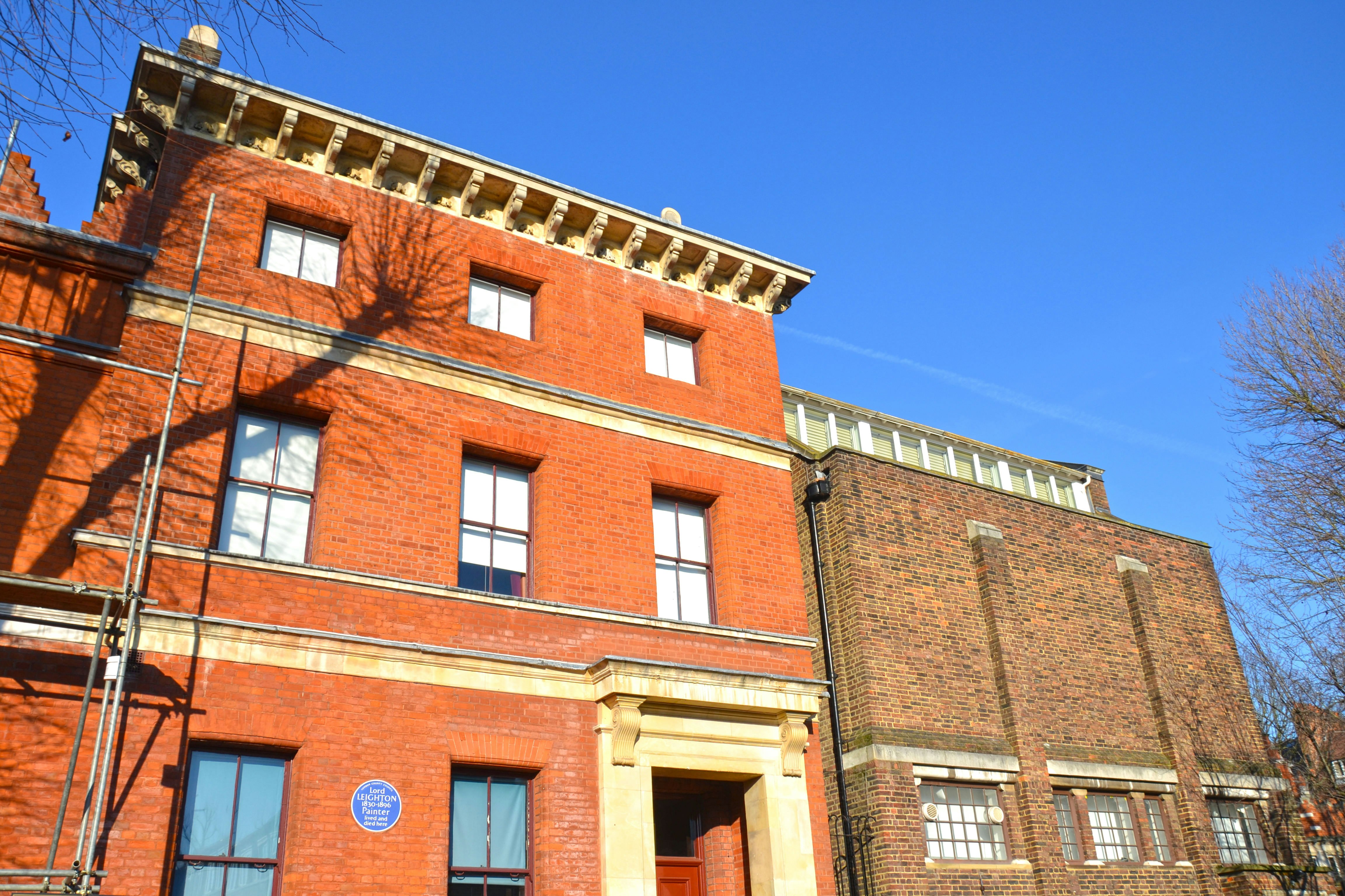 The outside of Leighton House Museum