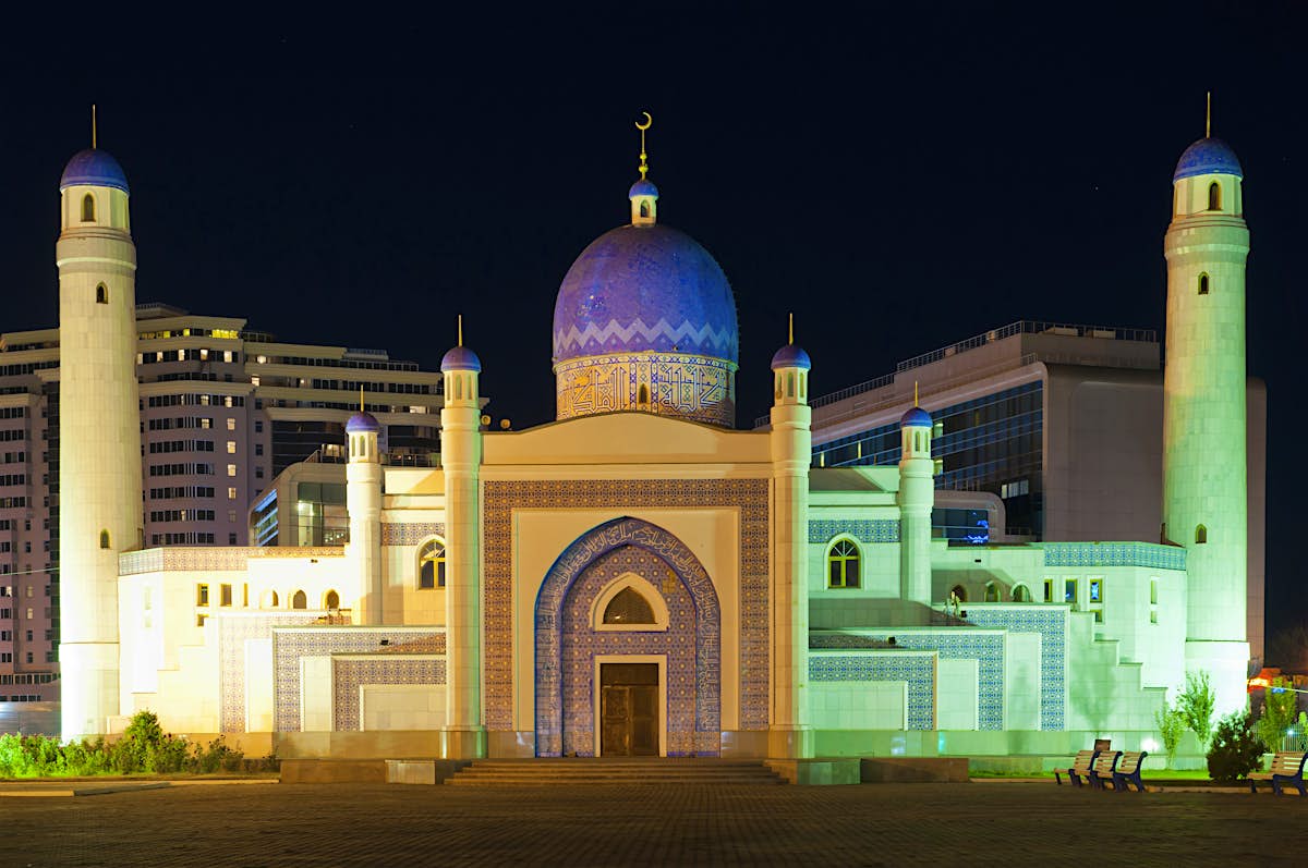 Атырау город с мечетью
