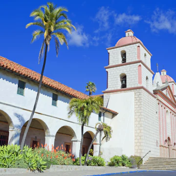 USA, California, Santa Barbara, Santa Barbara Mission