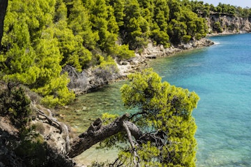 Rocky Beach of alonissos, Greece