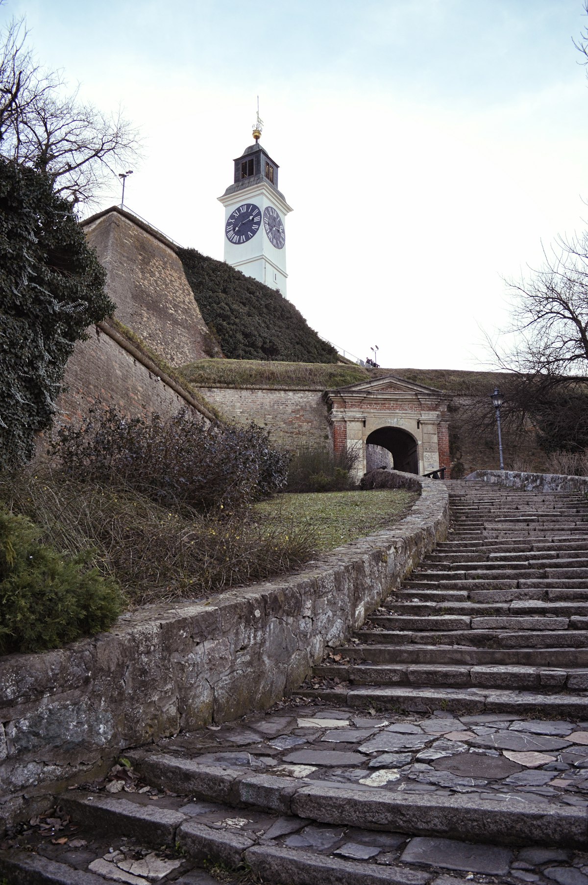 Petrovaradin fortress in Novi Sad, Serbia