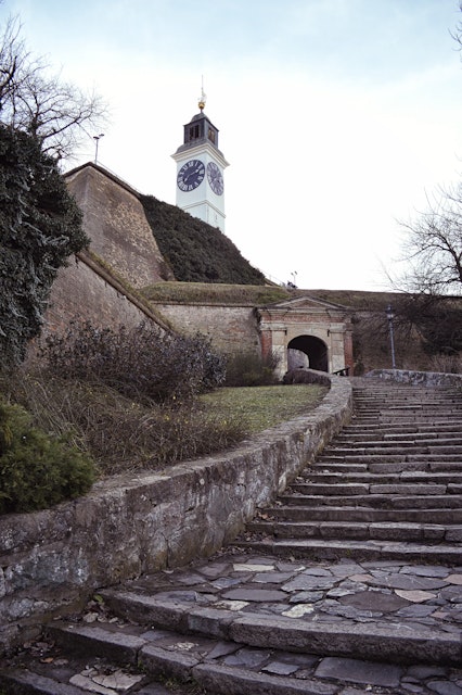 Petrovaradin fortress in Novi Sad, Serbia