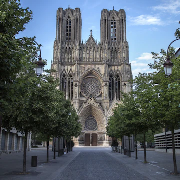 Cathedral Notre Dame in Reims, France