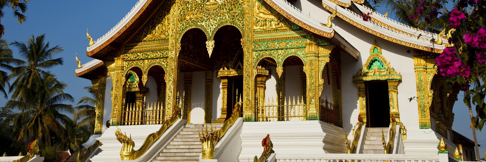 Exterior of Wat Ho Pha Bang, Luang Prabang