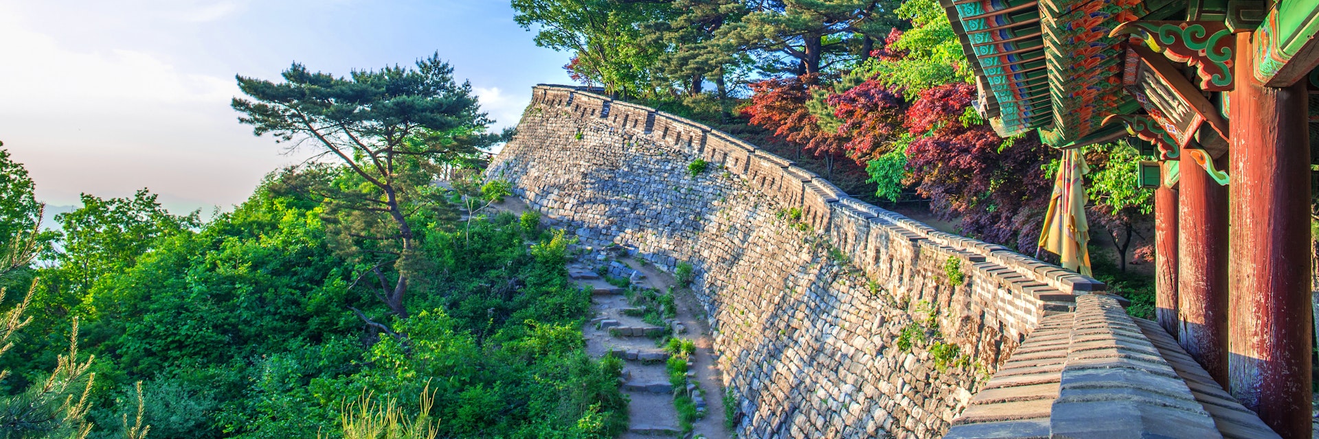 Namhansanseong Fortress in South Korea,
