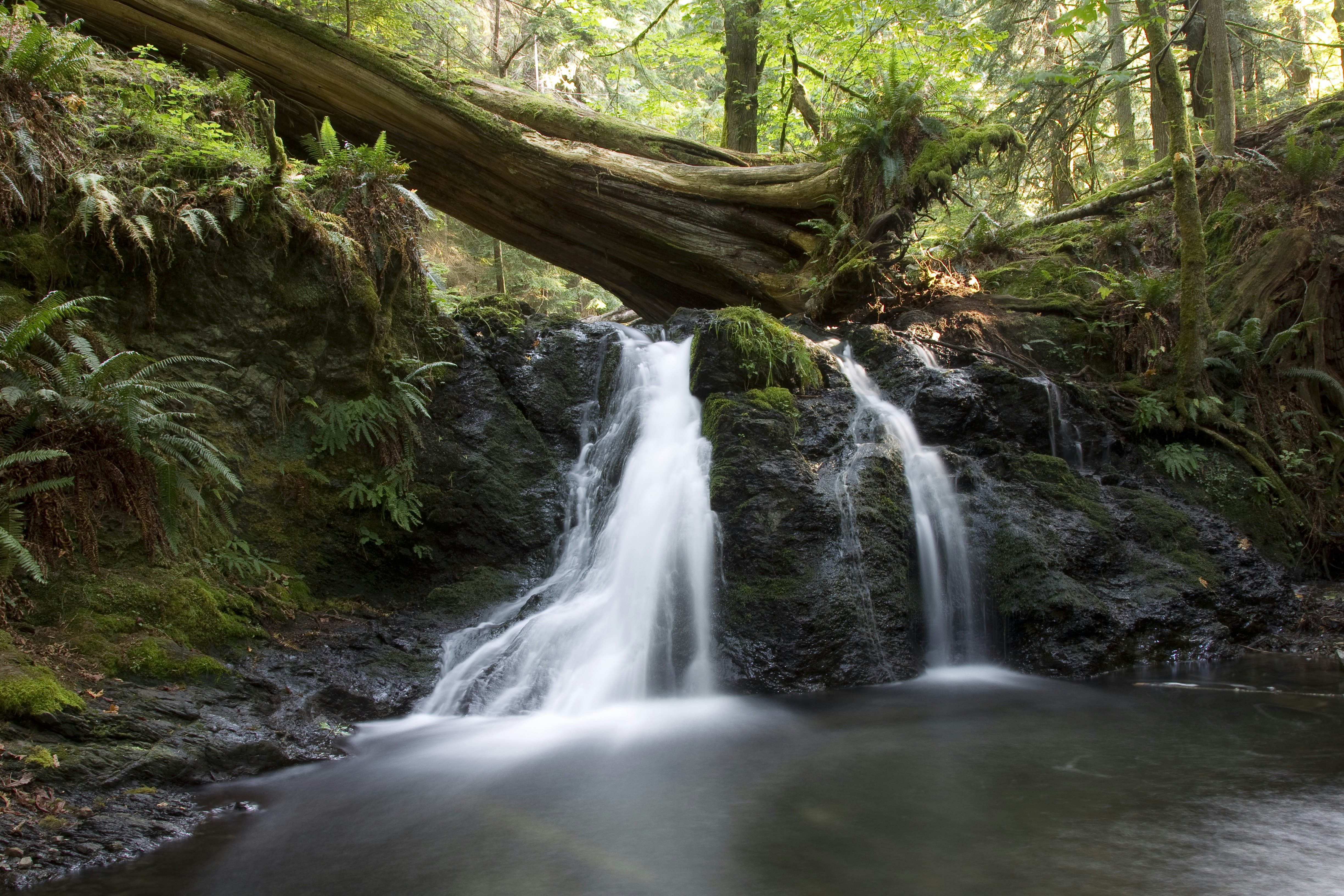 Upper Cascade Falls, Moran State Park, Orcas Island, Washington