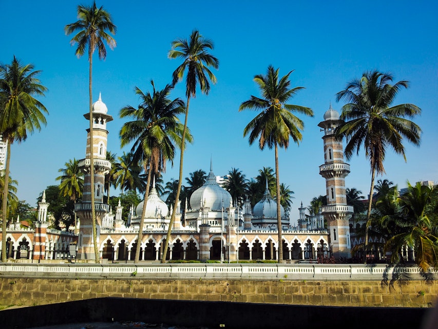 [UNVERIFIED CONTENT] Masjid Jamek is the oldest mosque in Kuala Lumpur. It is located at the confluence of the Klang and Gombak river. It was built in 1907 and officially open by the then Sultan Selangor in 1909.