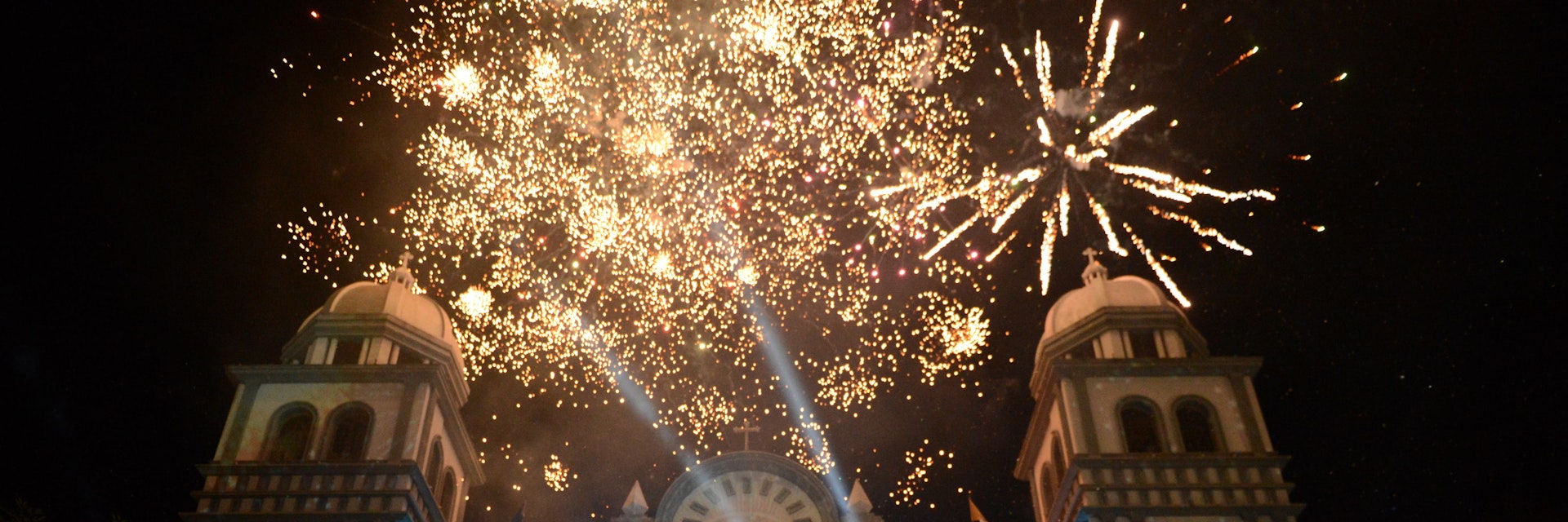 Catholics participate in a dawn to celebrate the 270th anniversary of the Suyapa Virgin, in Tegucigalpa, Honduras on February 2, 2017. .At least two million of people came to see the Suyapa Virgin to find the love, faith and confidence. / AFP / ORLANDO SIERRA (Photo credit should read ORLANDO SIERRA/AFP/Getty Images)