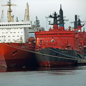 Russian nuclear-powered icebreakers