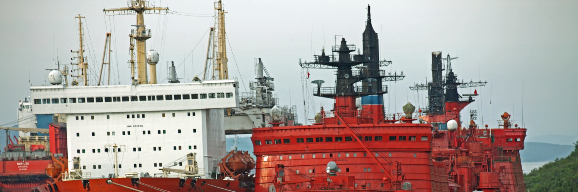 Russian nuclear-powered icebreakers