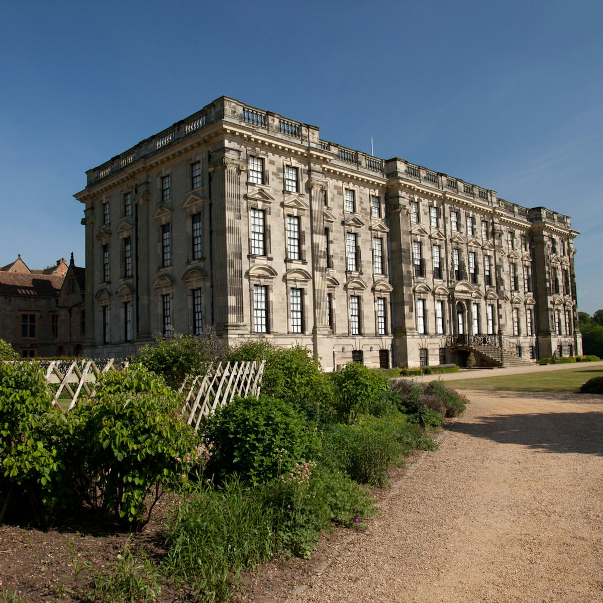 Stoneleigh Abbey a stately home with landscaped parkland visted by Jane Austen .; Shutterstock ID 81762157; Your name (First / Last): Emma Sparks; GL account no.: 65050; Netsuite department name: Online Editorial; Full Product or Project name including edition: Best in Europe POI updates