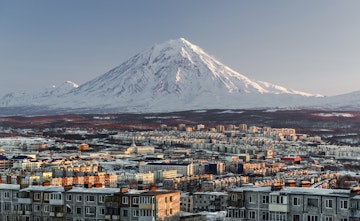 Petropavlovsk-Kamchatsky cityscape