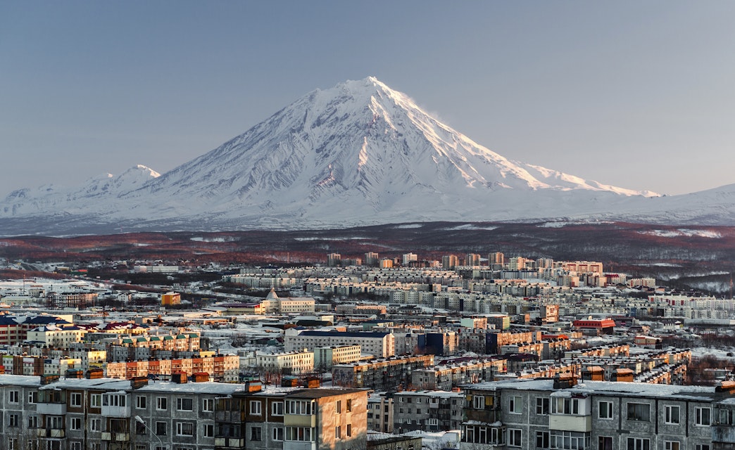 Petropavlovsk-Kamchatsky cityscape