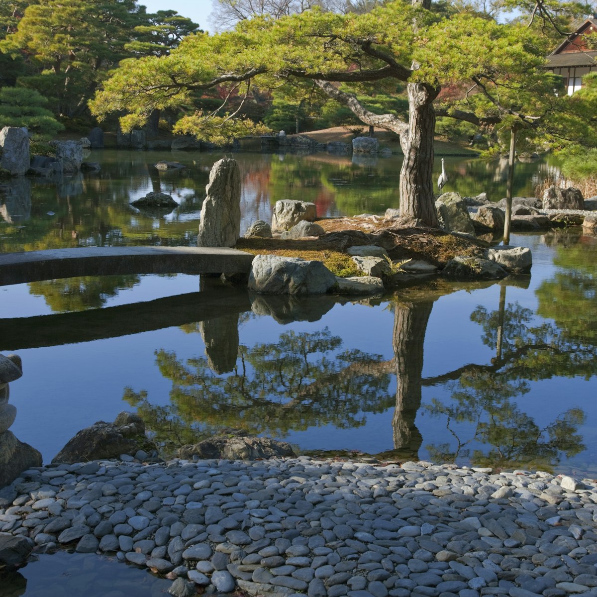 Katsura Imperial Villa Garden in Kyoto, Japan
