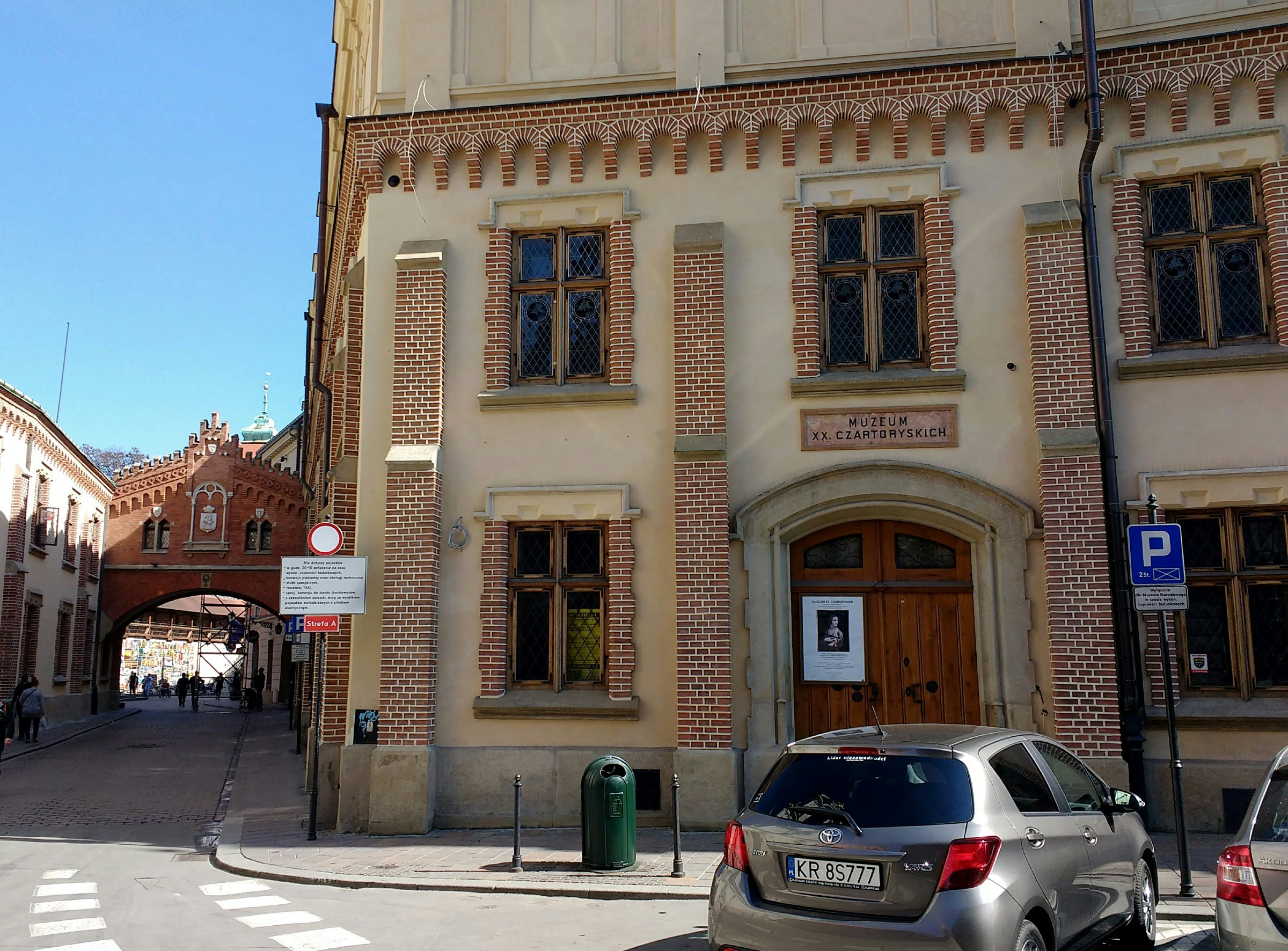 Exterior of the Czartoryski Museum, home to a rich collection of art